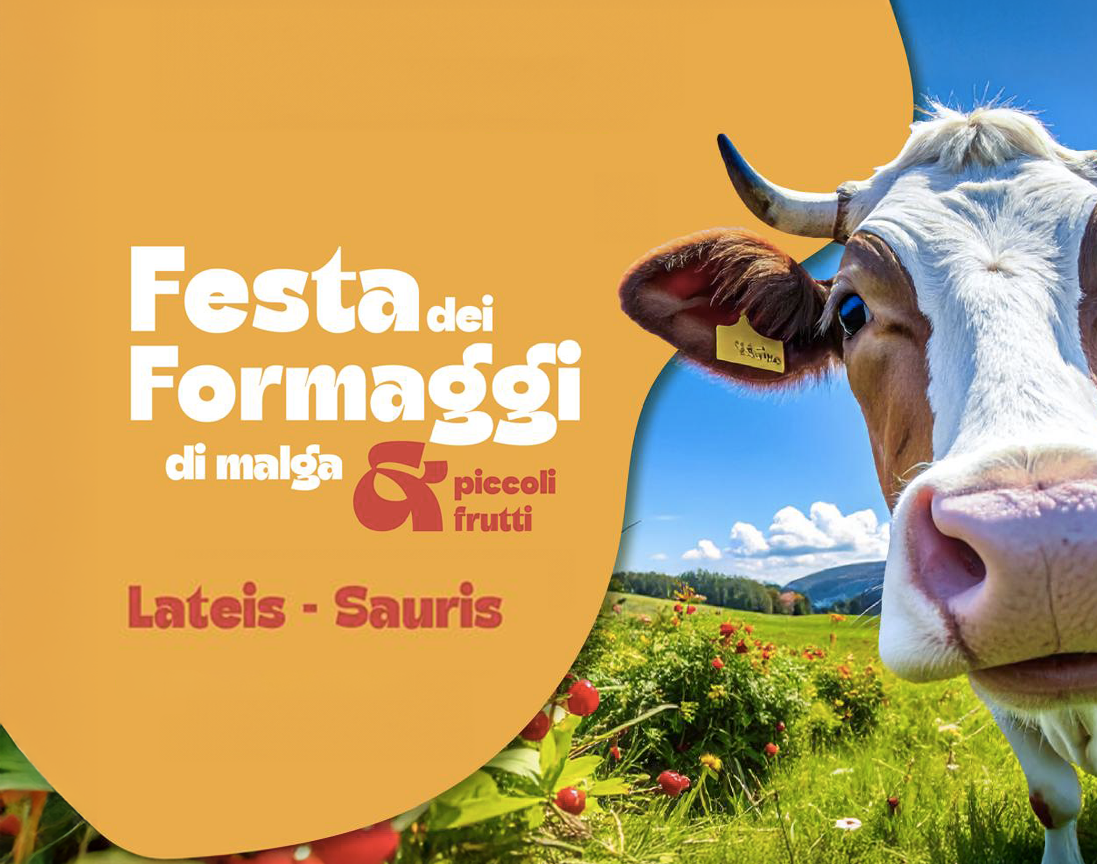 locandina Festa del Formaggio di Malga e dei Piccoli Frutti
